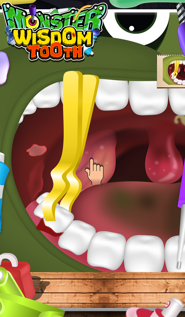 Monster Wisdom Tooth Screen 2