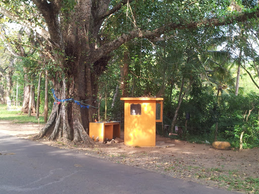 Buddha Statue and Bo Tree Halpandeniya 