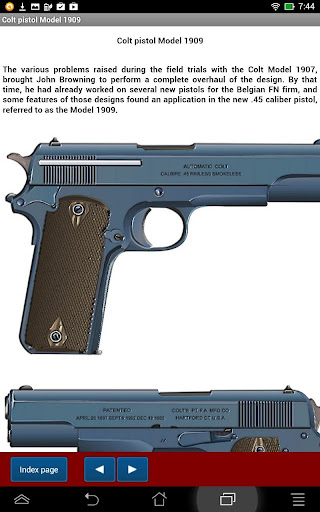 【免費書籍App】Colt pistol Model 1911-APP點子