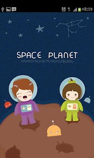 Download Kakaotalk Theme Space planet APK