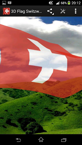 3D Flag Switzerland LWP