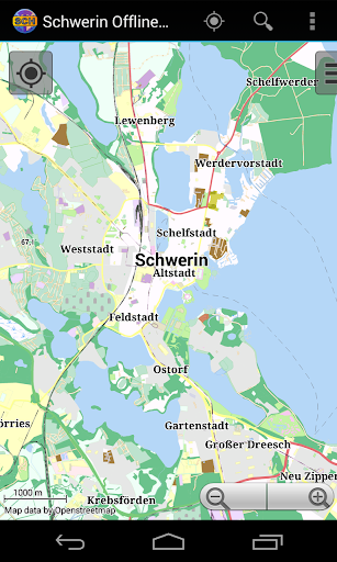 Schwerin Offline City Map