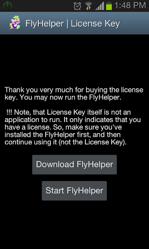 FlyHelper License Key