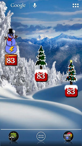 Christmas Battery Widget Paid