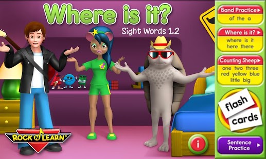 Sight Words 1.2 - Where Is It