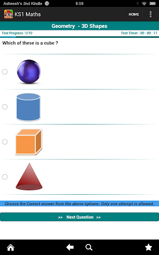 【免費教育App】Key Stage 1(KS1) Maths-APP點子