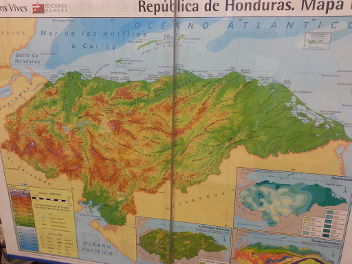 Mapa Publico Republica De Honduras