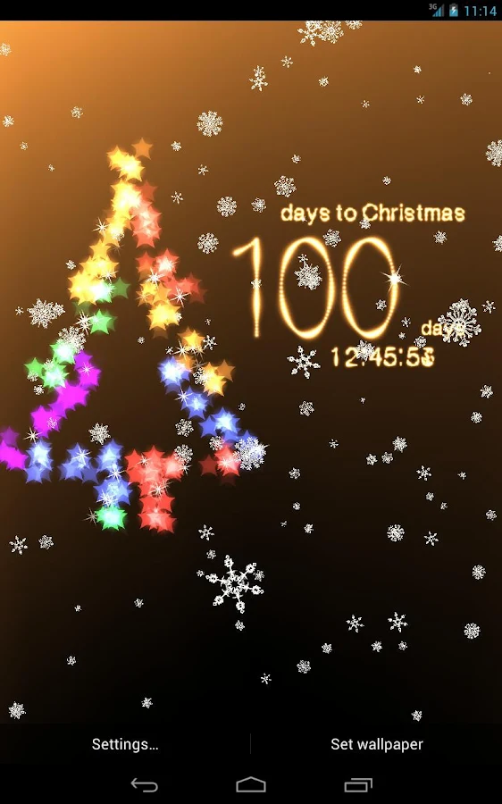 Живые обои Christmas Live Wallpaper на Андроид