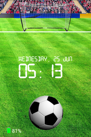 Football Soccer Screen Lock