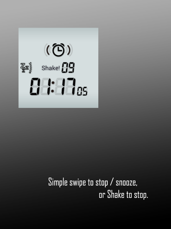Alarm for Android Wear Screen 3