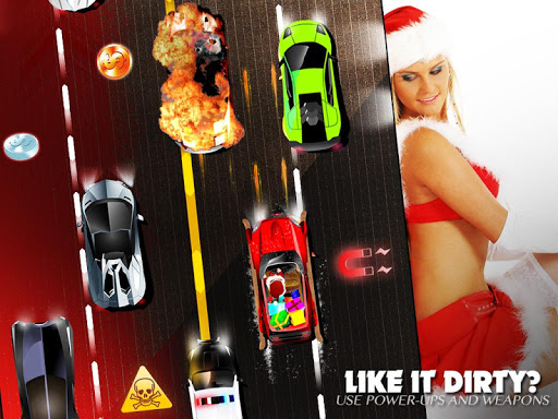 【免費賽車遊戲App】Red Fury Xmas: Santa Road Rage-APP點子