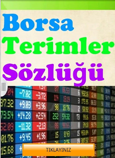 Borsa Sözlüğü