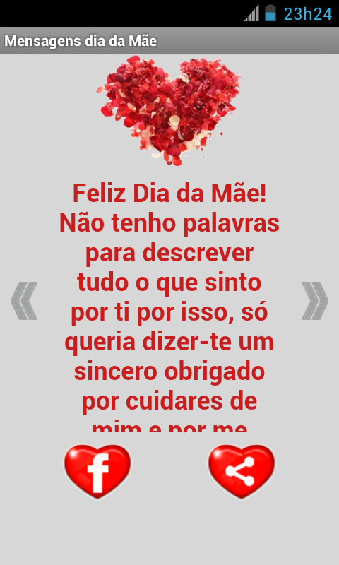 Mensagens Dia da Mãe Screen 1