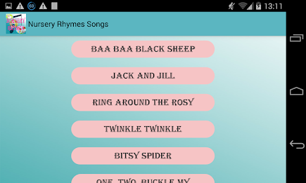 Nursery Rhymes Songs by vksk poster 3