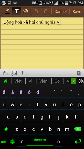 Vietnamese Keyboard 2Keyboard