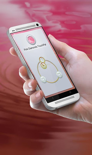 粉紅色鑽石 TouchPal Theme