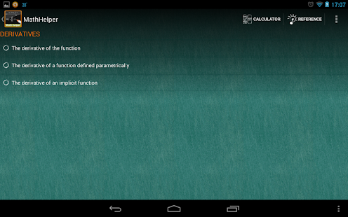 MathHelper: Algebra & Calculus - screenshot thumbnail