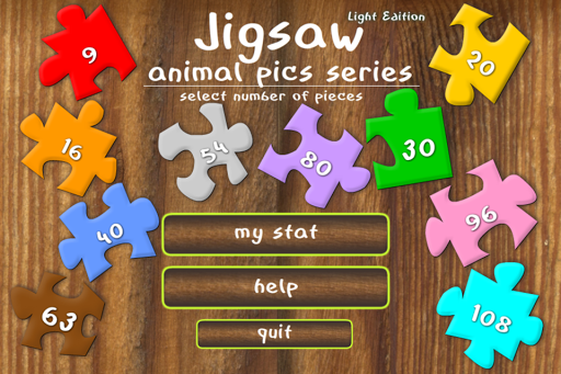 Jigsaw Animal Pic Free Edition