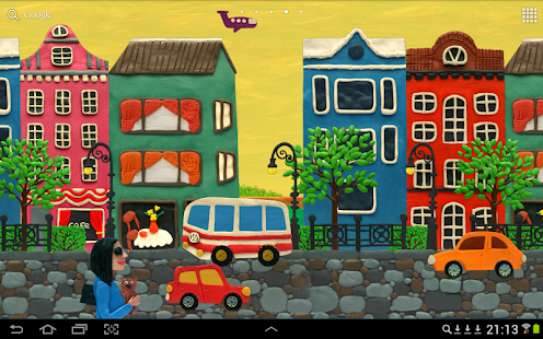 Plasticine town Live wallpaper - screenshot thumbnail