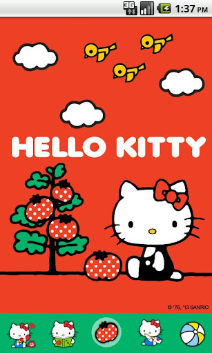 Hello Kitty Tomato Theme