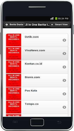 【免費新聞App】All In One Berita Indonesia-APP點子