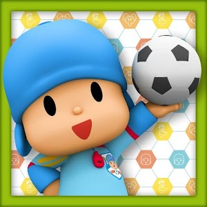 Talking Pocoyo Football logo