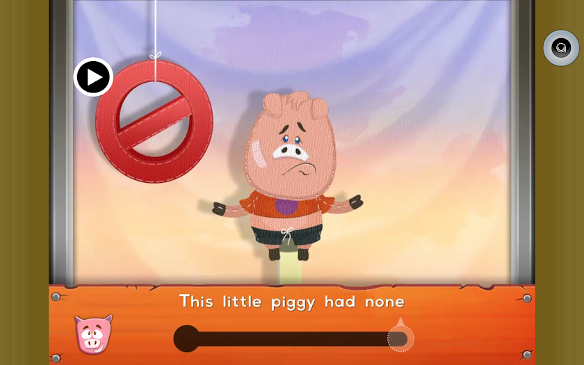 Learn to Read: Little Piggy Screen 2
