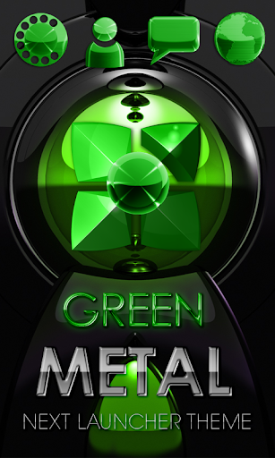 Next Launcher Theme G. METAL