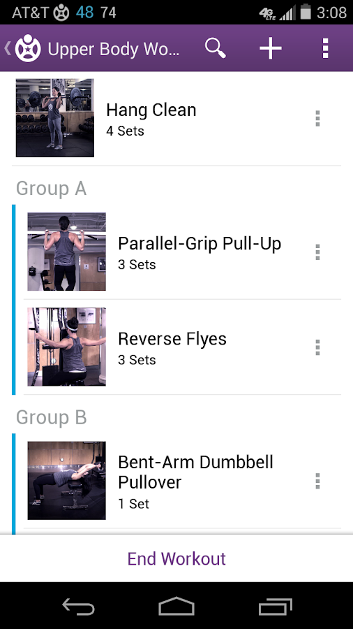   Fitocracy Workout Fitness Log- screenshot  