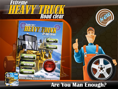 Extreme Heavy truck road Clear