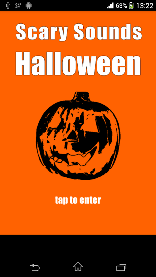 Android application Scary Sounds Halloween screenshort