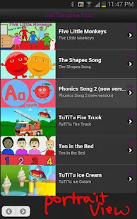 【免費媒體與影片App】Kids Songs-APP點子