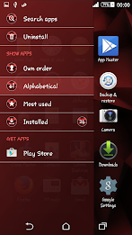 Polygons Red Xperien Theme poster 4