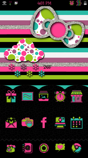 Simple Kitty Go Launcher Theme