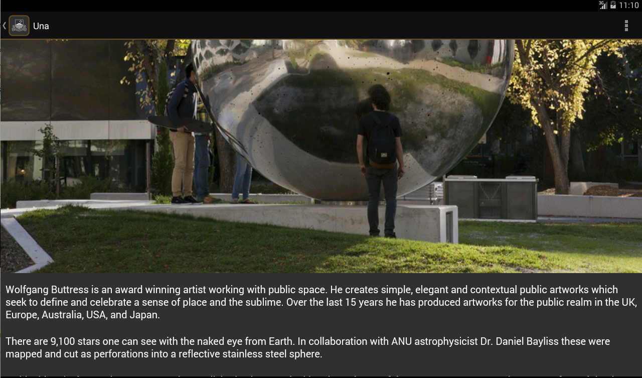   ANU Walks– снимак екрана 