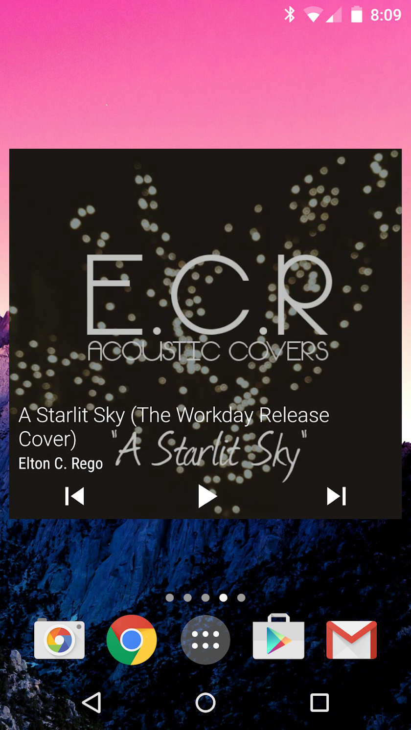 Jacks Music Widget Plus Key Screen 2