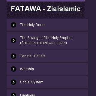 Fatawa - Ziaislamic