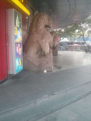 Lion at Railway Station