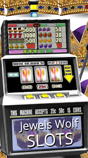 Free 3D Jewels Wolf Slots APK for Android