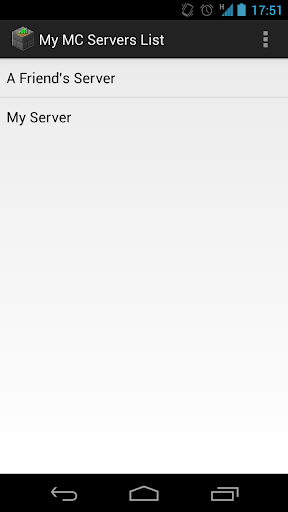 My MC Servers List