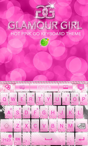 ★ Glamour HOT PINK Keyboard ★