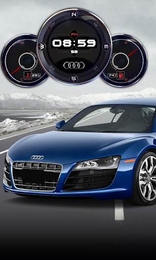 Audi R8 Sport Car Compass LWP