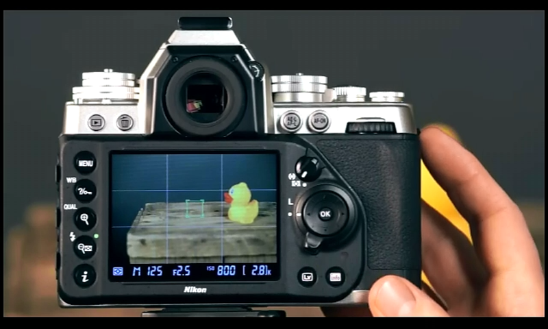 Guide to Nikon Df Screen 3