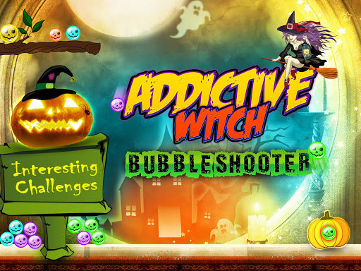 Addictive Witch Bubble Shooter