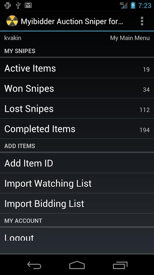 Myibidder Bid Sniper for eBay Android Apps on Google Play