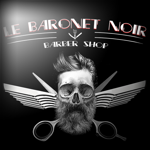 Le Baronet Noir Barber LOGO-APP點子