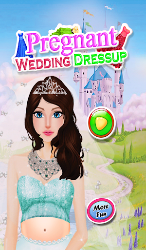 Pregnant Wedding Dress up