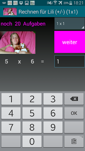 【免費教育App】Rechnen für Lili  Kinder 1.Kl.-APP點子