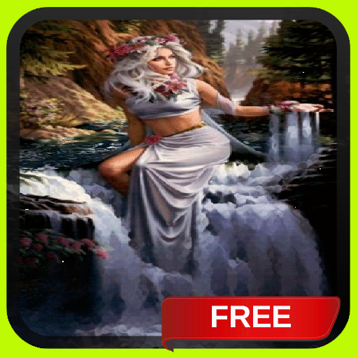 Girl in Waterfalls 個人化 App LOGO-APP開箱王