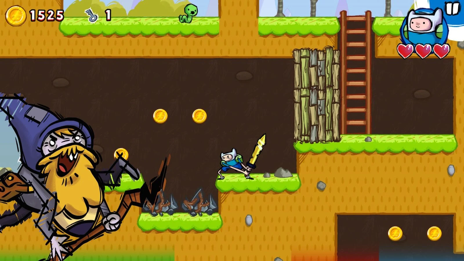   Mago do Jogo Hora de Aventura: captura de tela 